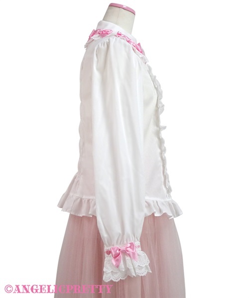 A la carte Ribbon Blouse - Pink