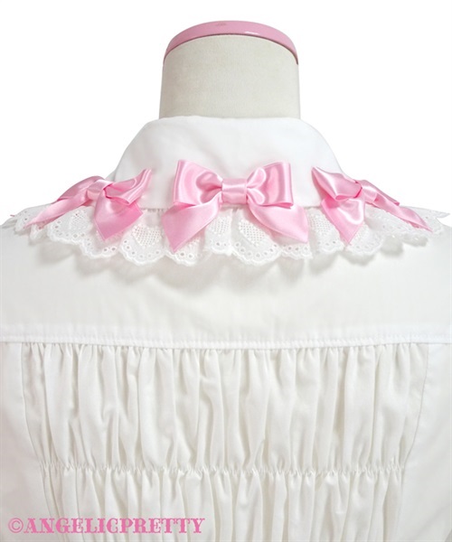 A la carte Ribbon Blouse - Pink