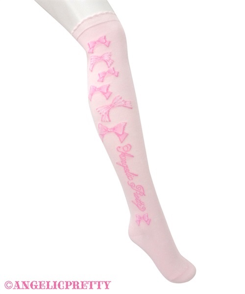 A la Carte Ribbon Over Knee - Red