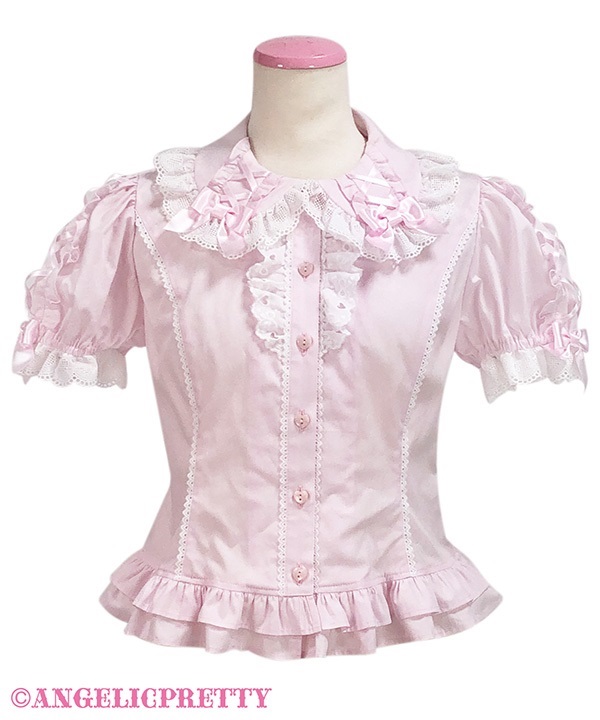 Akogare Heroine Blouse - Pink