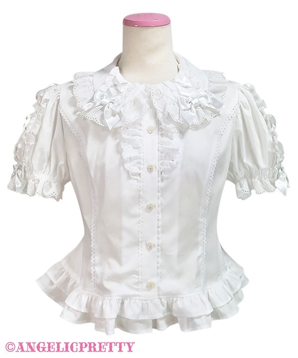 Akogare Heroine Blouse - White