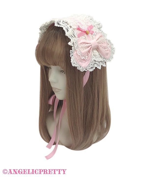 Akogare Ladder Lace Headdress - Pink