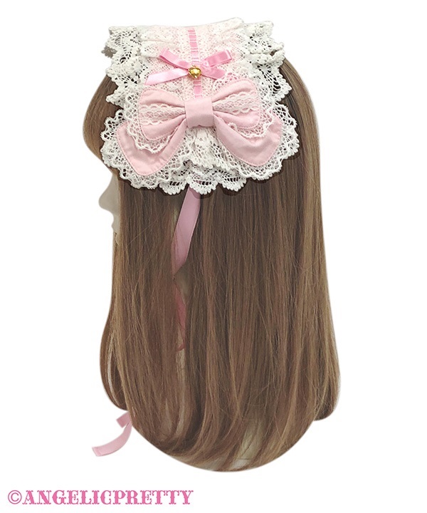 Akogare Ladder Lace Headdress - Pink