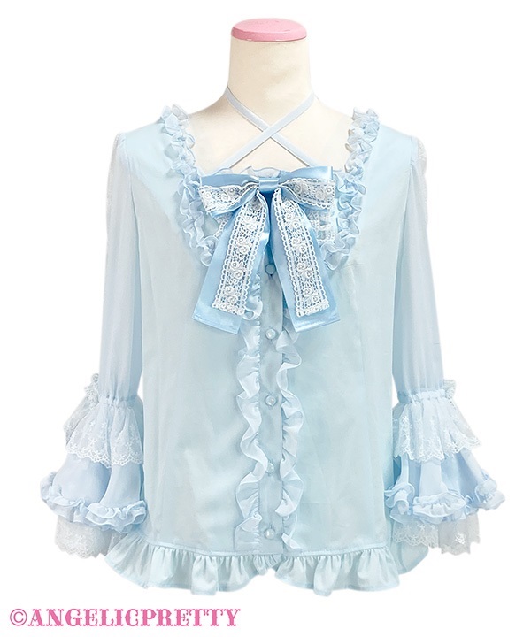 Angel Sherbet Blouse - Sax