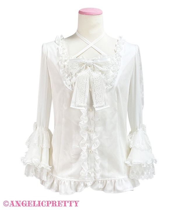 Angel Sherbet Blouse - White