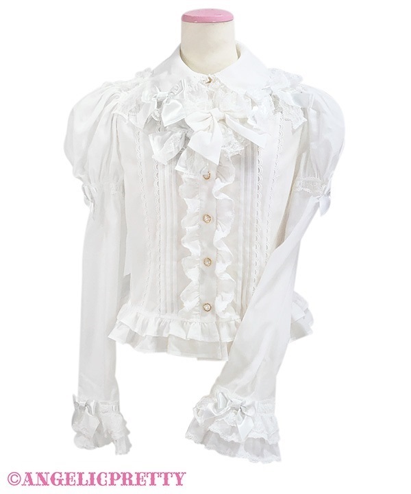 Angelic Princess Blouse - White