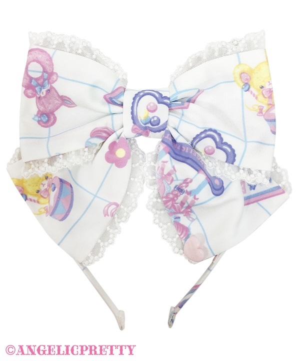 Baby Toys Headbow - White
