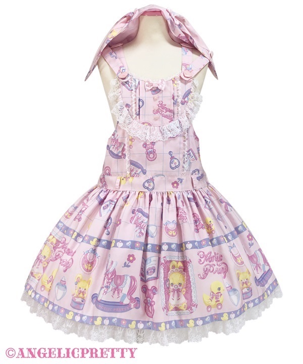 Baby Toys Salopette - Pink