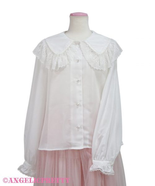 Bisque Doll Blouse - White