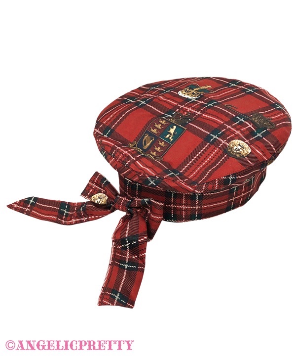 British Bear Beret - Green - Click Image to Close