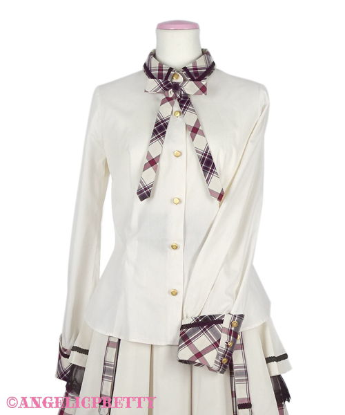 Bunny College Academy Blouse - Ivory