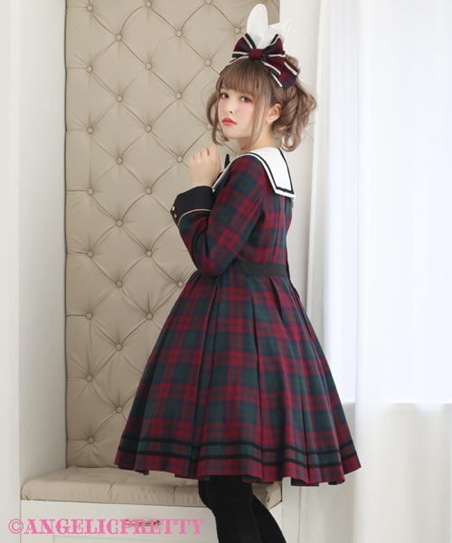 Bunny College Classical One Piece Set - Brown