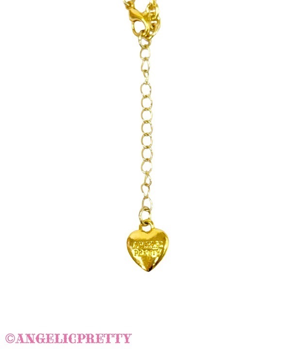 Bunny Fancy Donut Necklace - Pink [252KA10-130671-pk] - $80.00