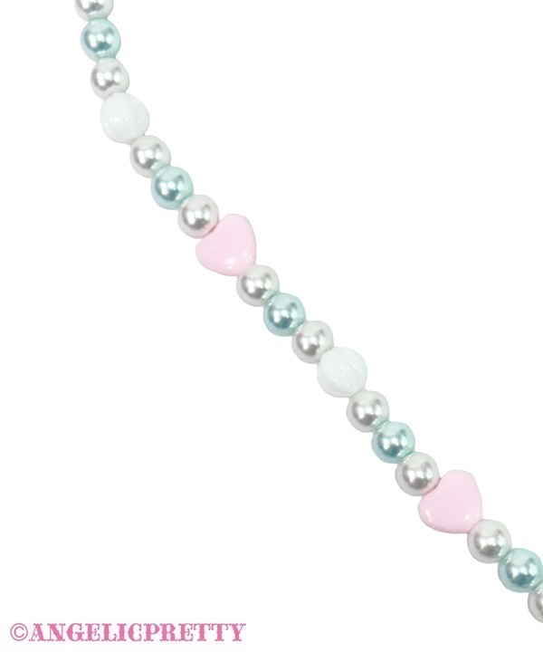 Bunny Fancy Donut Necklace - Pink [252KA10-130671-pk] - $80.00