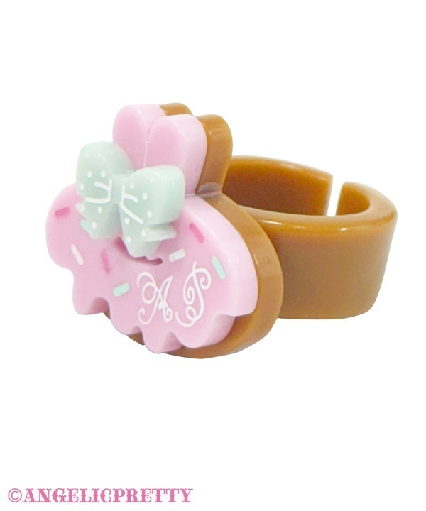 Bunny Fancy Donut Ring - Pink