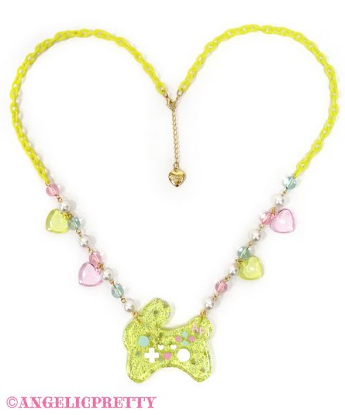 Bunny Icon Necklace - Yellow