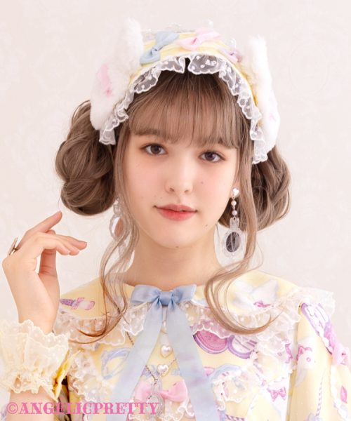 Bunny Mirror Clip On - Pink