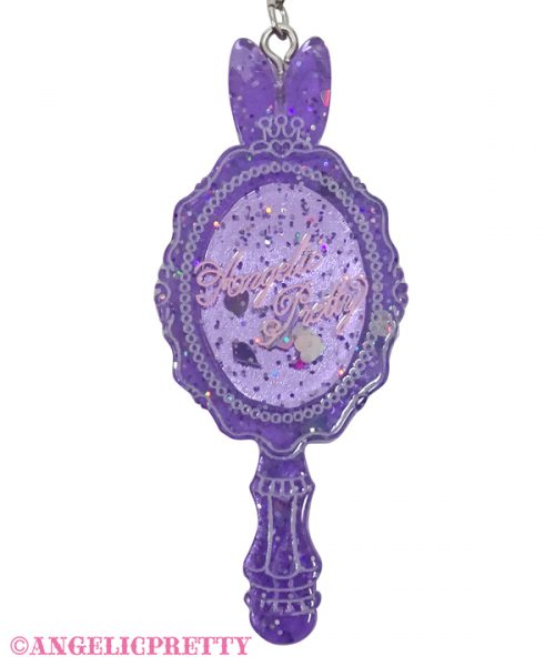 Bunny Mirror Necklace - Lavender