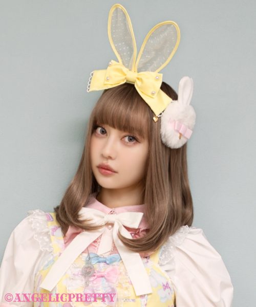 Bunny Mirror Necklace - Lavender