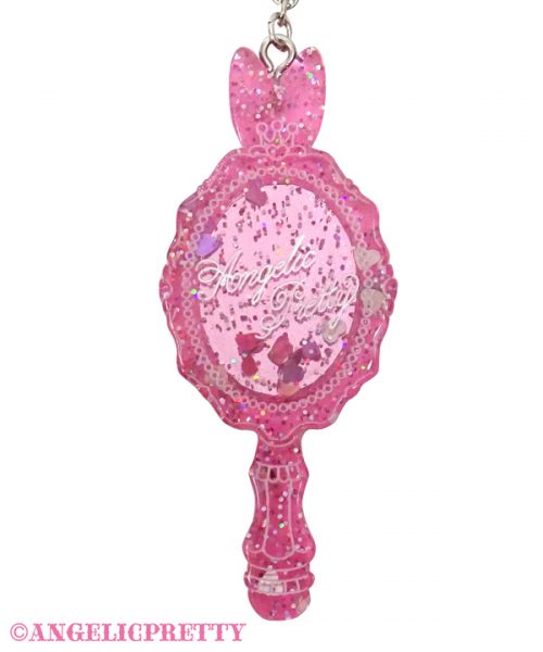 Bunny Mirror Necklace - Pink