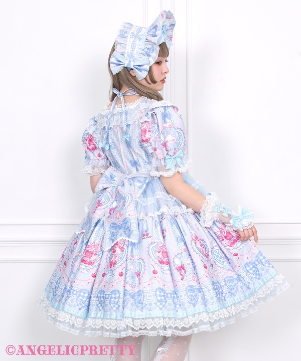 Bunny Ribbon Parfaiteria Dress Set - Pink [262PST06-210546-pk