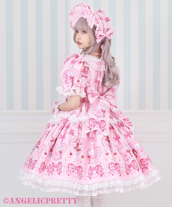 Bunny Ribbon Parfaiteria Dress Set - Sax [262PST06-210546-sx