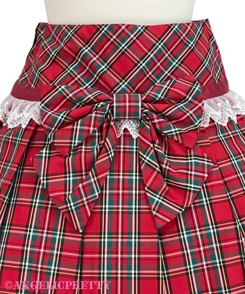 Campus Skirt - Red - Click Image to Close