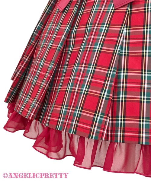 Campus Skirt - Red - Click Image to Close