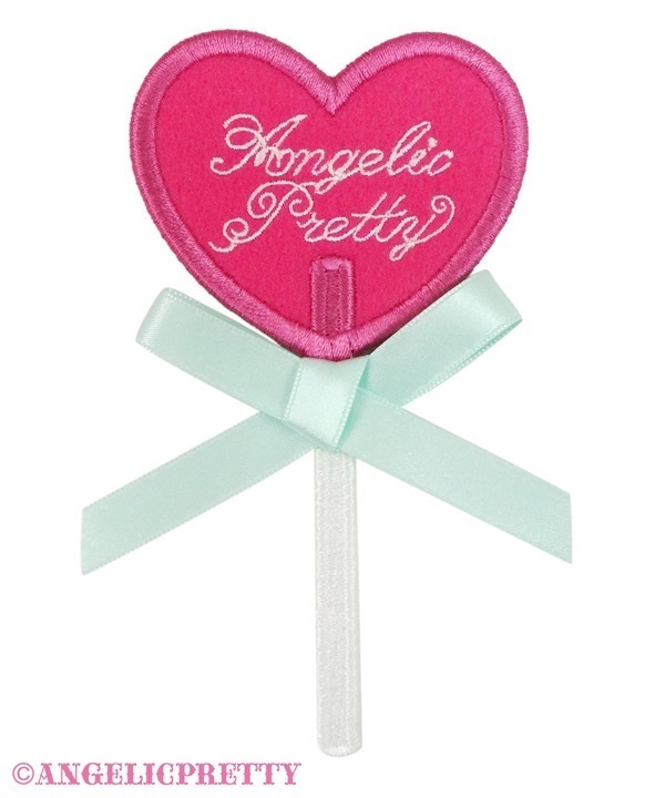 Candy Ornament Patch Clip - Pink