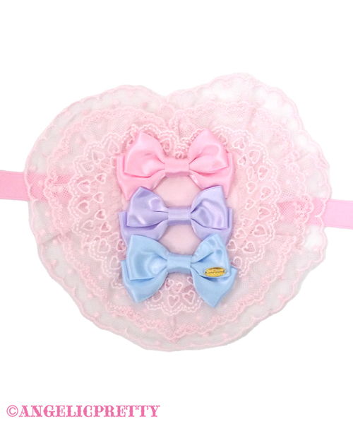 Candy Petit Heart Canotier - White
