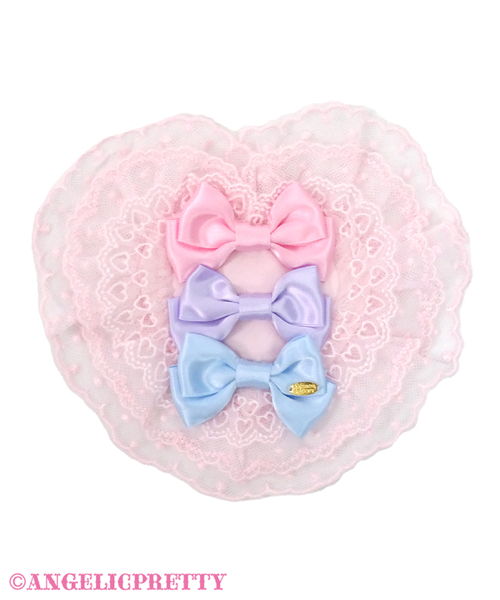 Candy Petit Heart Canotier - White
