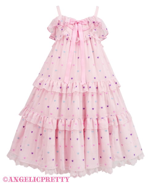 Candy Petit Heart Jumperskirt - Pink