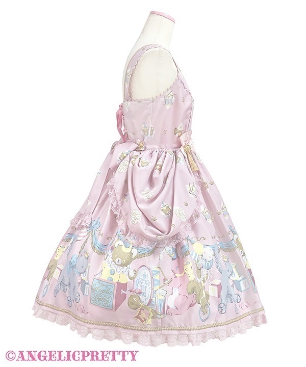 Carnival in the Toy Box Jumperskirt - Pink