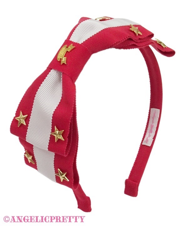 Carnival Little Star Headbow - Red