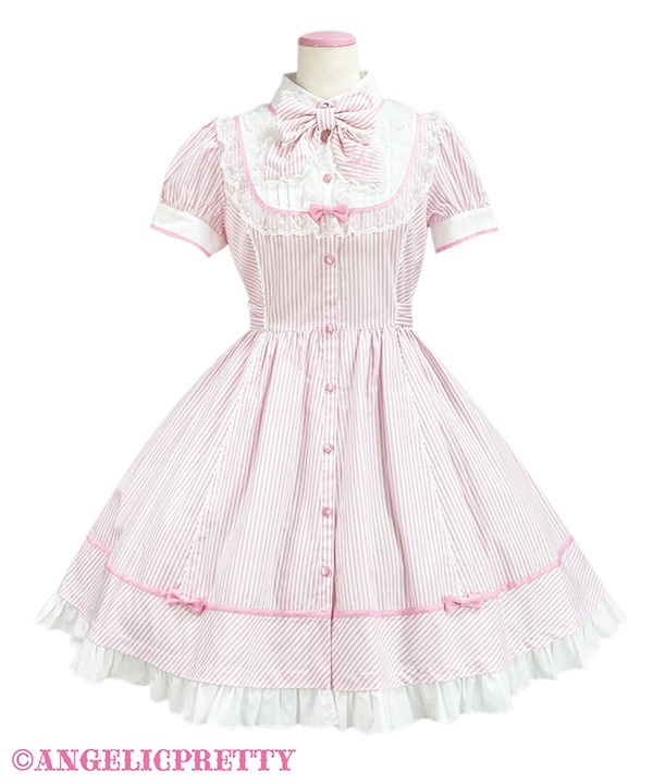 Angelic Pretty happy cakes dress ドレス　ピンク 商品詳細ページ