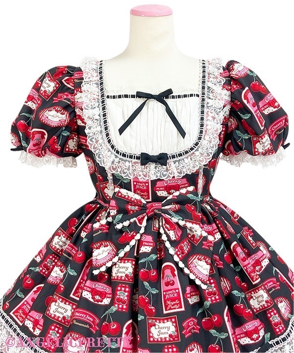 Cherry Jam Label One Piece - Pink [252PO05-030639-pk