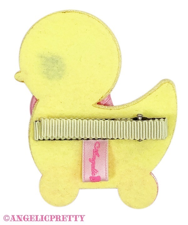 Chick Toy Patch Clip - Yellow