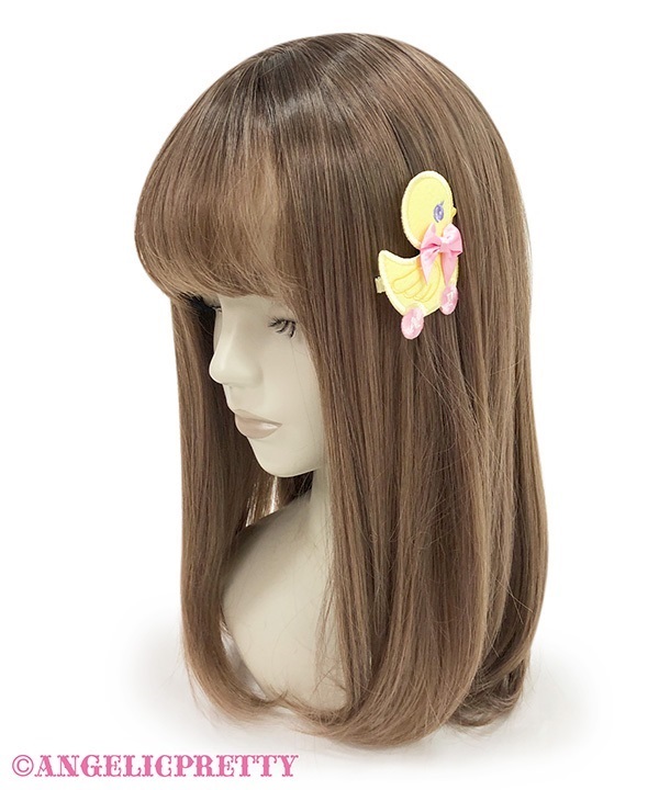 Chick Toy Patch Clip - Yellow