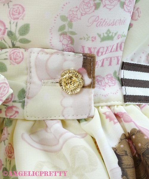 Chocolate Teatime Jumperskirt - Sax