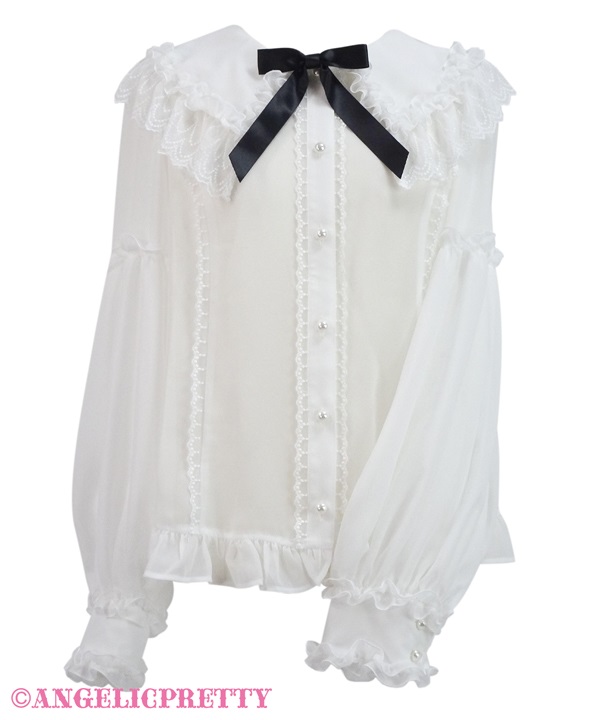 Cinema Lady Blouse - White