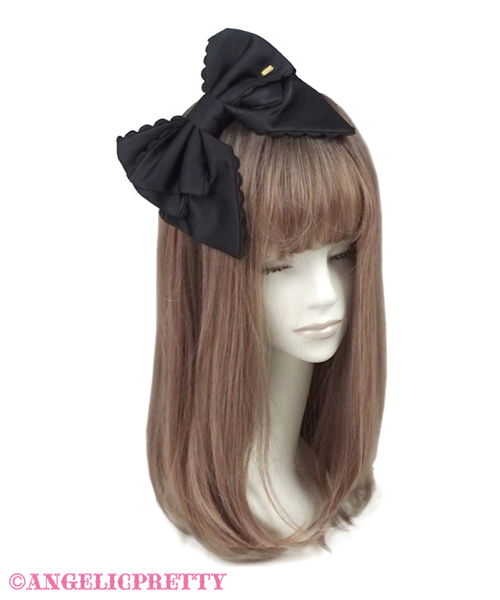 Classic Doll Headbow - Black