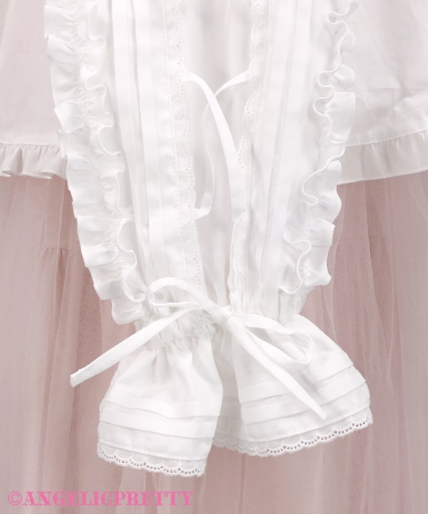 Classic Frill Blouse - Sax