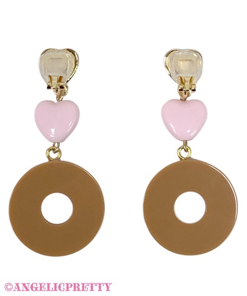 Colorful Donut Earring - Lavender