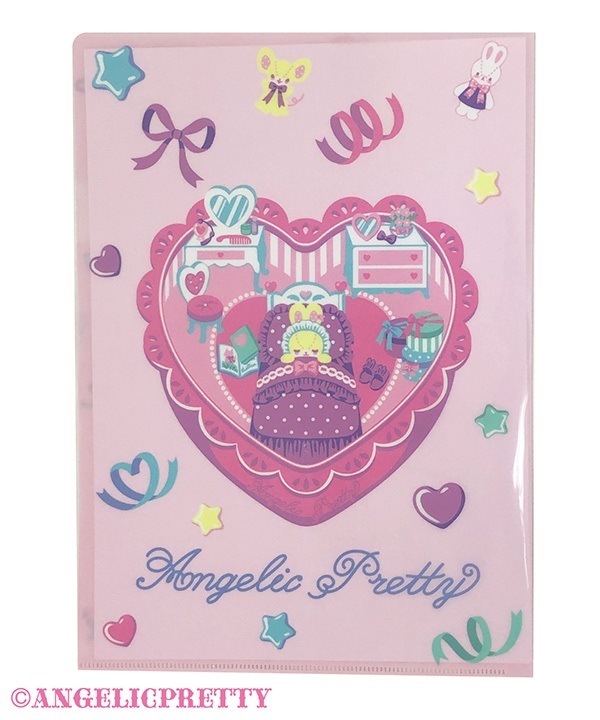 Compact Toys Clear File - Pink