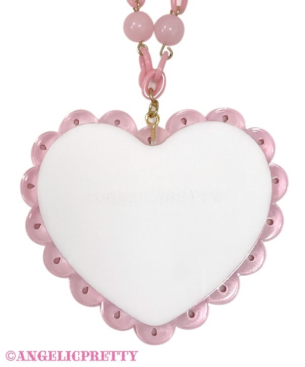 Compact Toys Necklace - Deep Pink