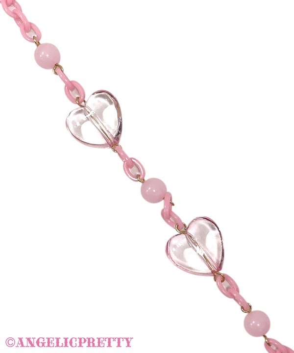 Compact Toys Necklace - Deep Pink