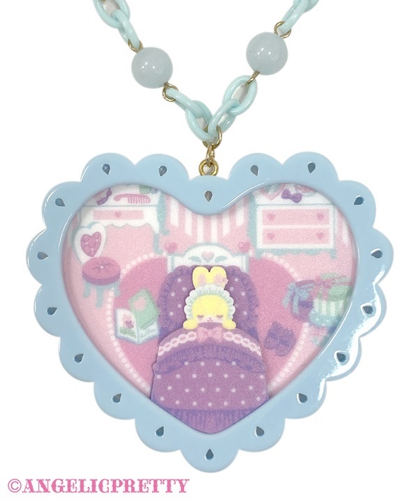 Compact Toys Necklace - Deep Pink