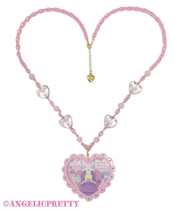 Compact Toys Necklace - Pink