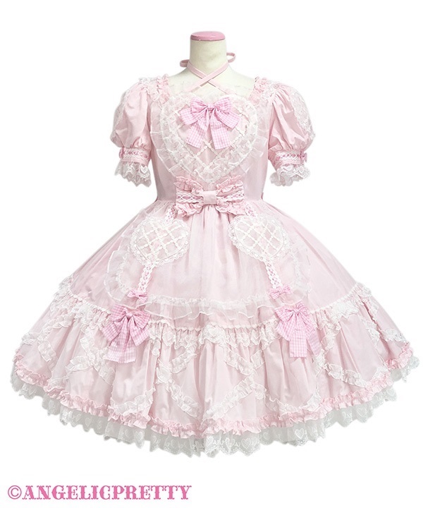 Cupid Cafe One Piece - Pink