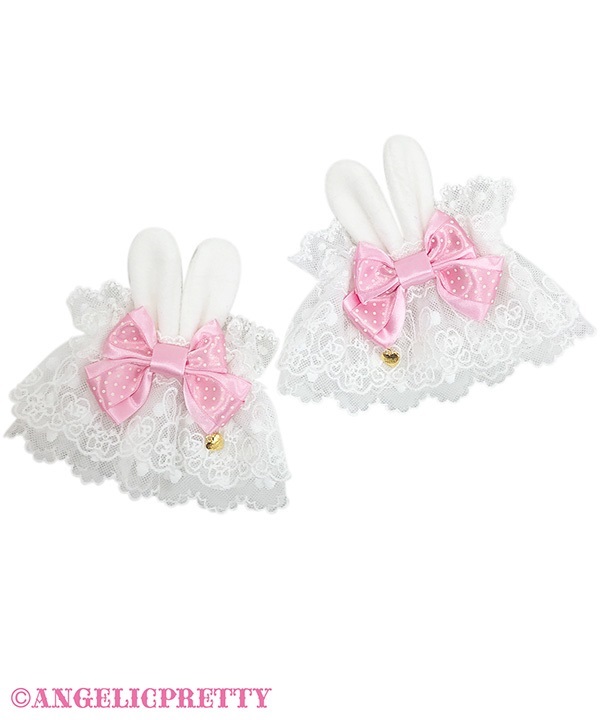 Cute Bunny Wristcuff - Pink